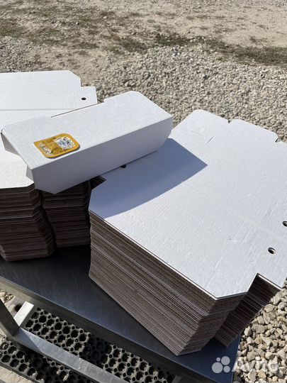 Контейнер бумажный для закусок/снеков