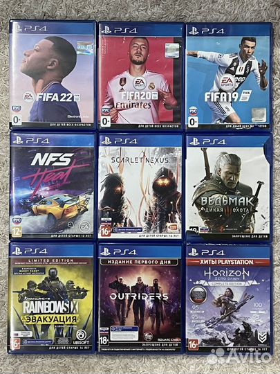 Диски Игры для PlayStation4 PS4