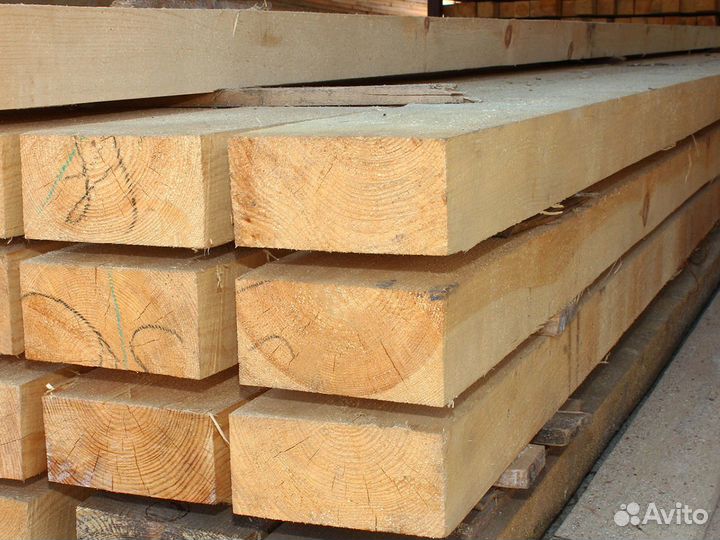 Брус обрезной, т/у, сорт 1