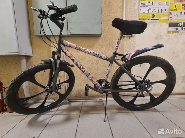 Продам велосипед бу, на литых дисках