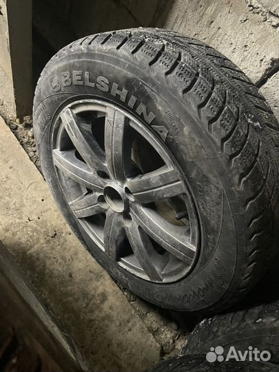 Литые диски r14 на ваз с зимней резиной