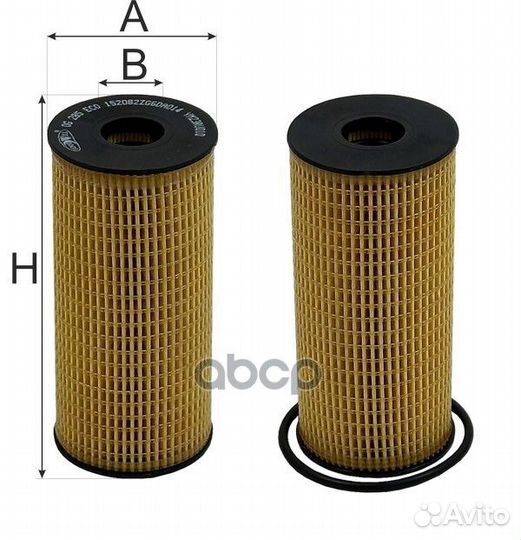 Фильтр масляный (вставка) dongfeng DF6