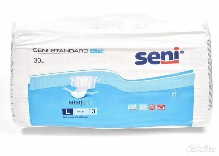 Памперсы для взрослых seni 3
