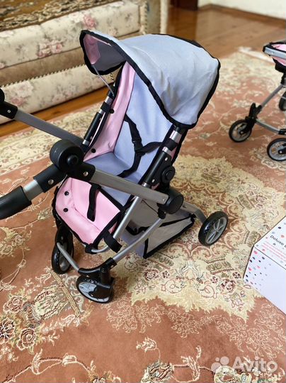 Коляска для кукол новая