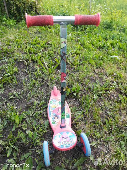 Самокат детский трехколесный