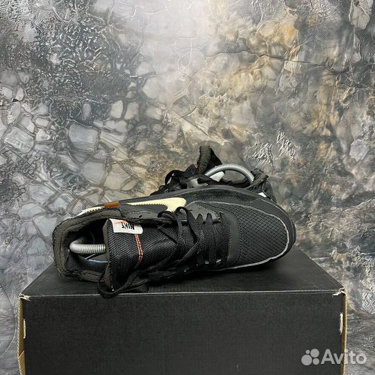 OFF-white x nike AIR MAX 90 black THE TEN