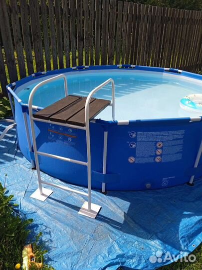 Лестница для бассейна из нержавейки