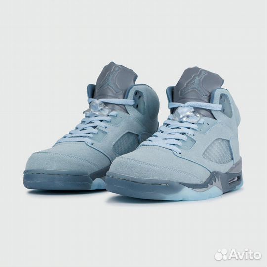 Кроссовки Nike Air Jordan 5 Blue Bird 2