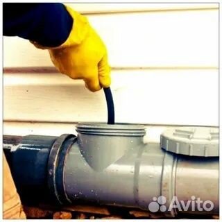 Прочистка канализации устранение засора чистка тру