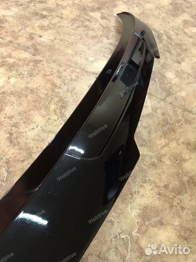 Спойлер BMW 5 G30 PSM черный тюнинг