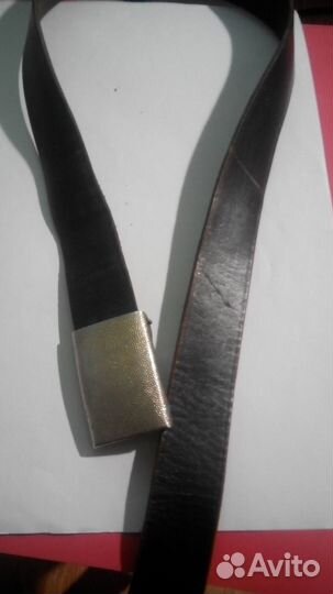 Пояс 95 см армии Бундесфера. Натуральная кожа