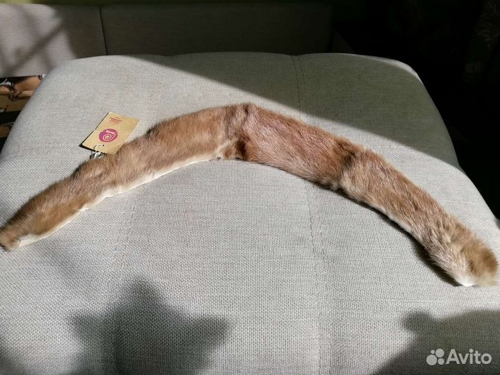 Воротник из норки