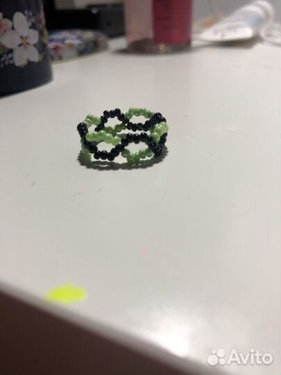 Кольца из бисера