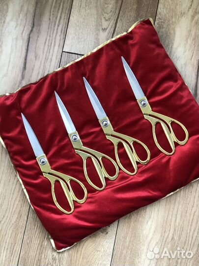 Набор для церемонии открытия ножницы подушка