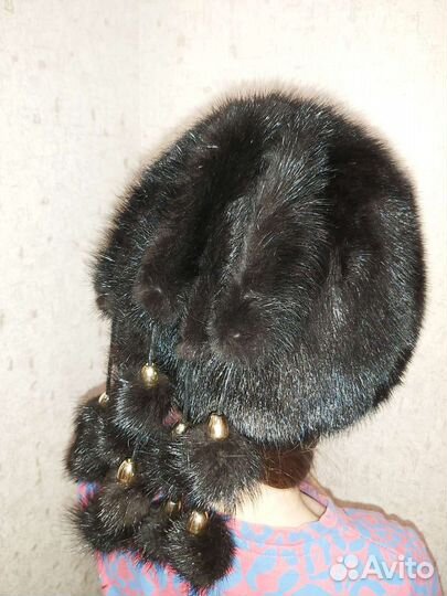 Шапка норковая