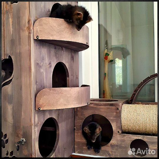 Домики,витрины,лабиринты,комплексы для грызунов