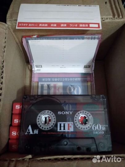 Аудиокассеты sony