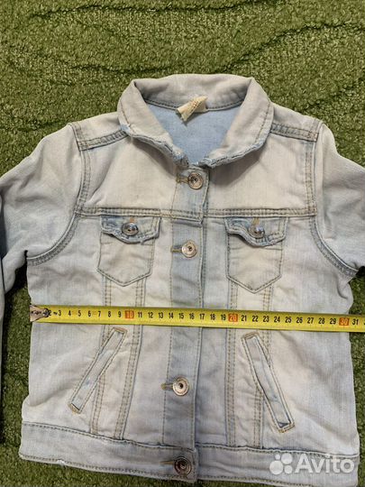 Куртка джинсовая zara 110