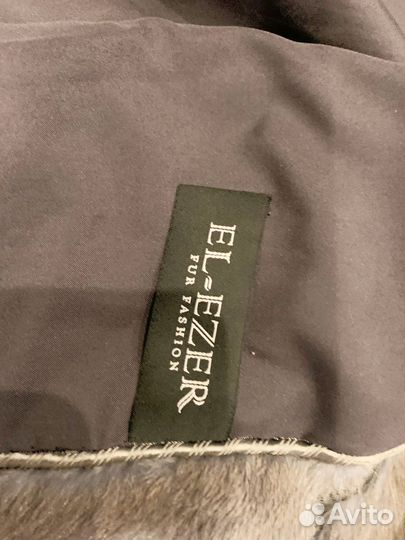 Шуба норковая 42 44 бу серая