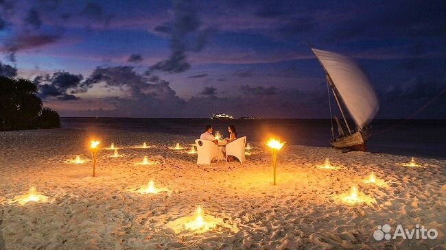 Романтичный отдых на Мальдивах