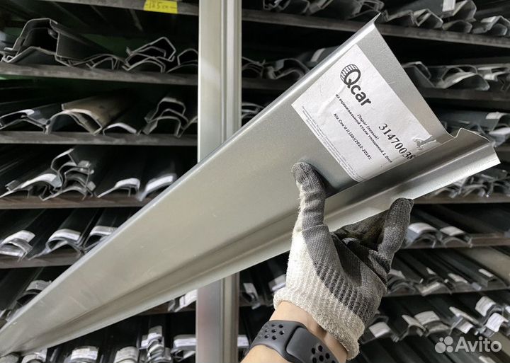 Порог левый Kia Ceed 2 2012-2018 (1мм)