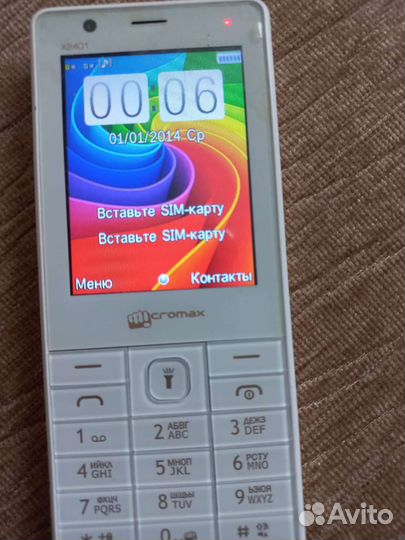 Телефон Micromax рабочий