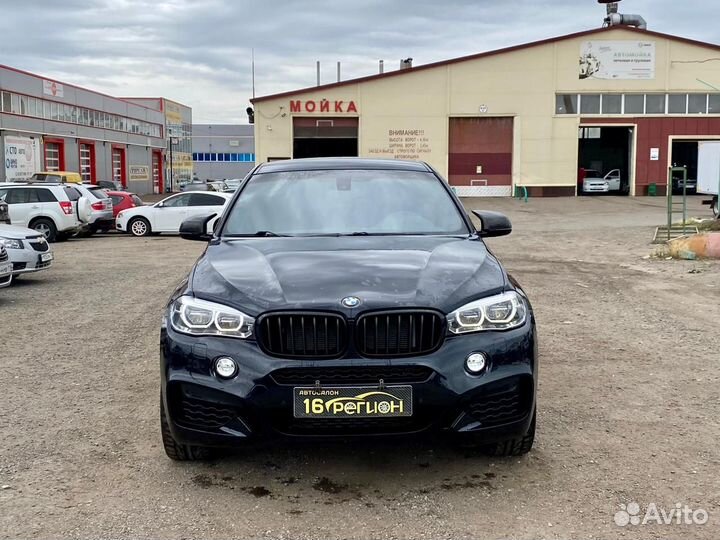 BMW X6 3.0 AT, 2017, 92 350 км