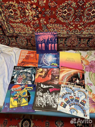 Виниловые пластинки СССР