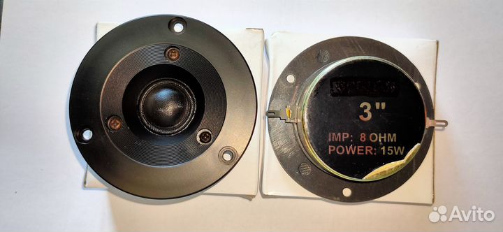 Динамик высокочастотный - твитер, пищалка 80 мм