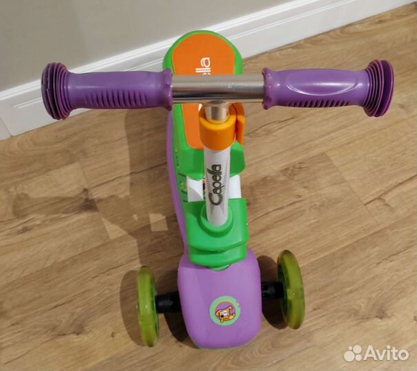 Самокат беговел Capella Puppy со съемным сиденьем