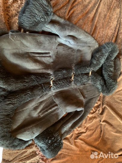Дубленка женская 48 размер