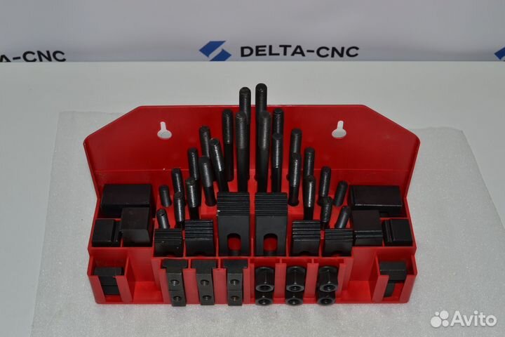 Комплект прижимов- 202 - Т-паз - 12 мм - М10