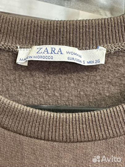 Свитшот толстовка zara s