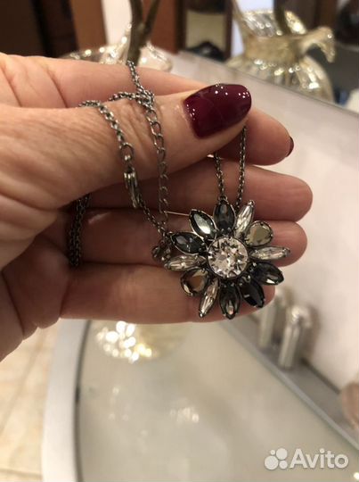 Подвеска чокер кулон колье Swarovski оригинал