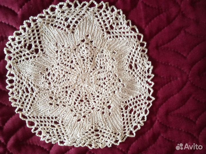 Салфетки интерьерные винтажные ручной работы