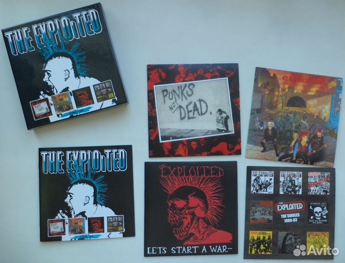 Exploited – Box-set 1980-83 4 CD / GBH Box-set 5CD