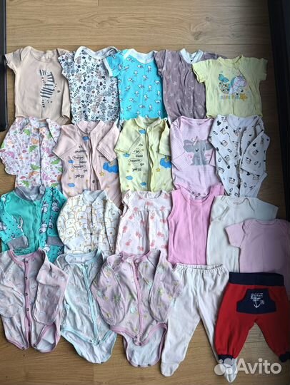 Боди пакетом 56 62