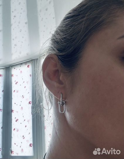 Серьги Серебро 925пр., сост.новых