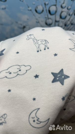 Пеленка-кокон на молнии р.56 б/у
