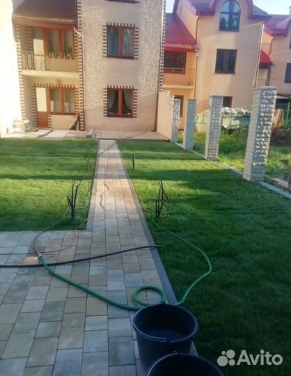 Укладка тротуарной плитки / брусчатки под ключ