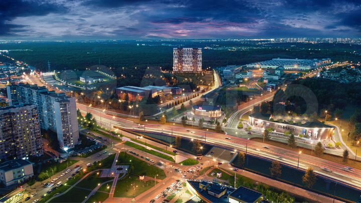 Апартаменты-студия, 20,5 м², 14/28 эт.