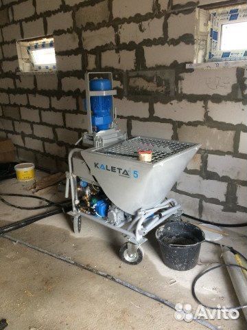Штукатурная станция Kaleta 5 Калета 5/ с пробегом