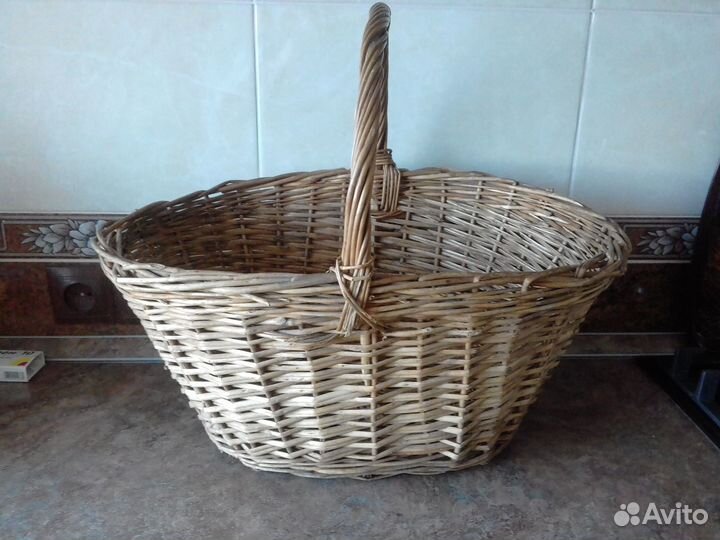 Корзина плетеная(для грибов)
