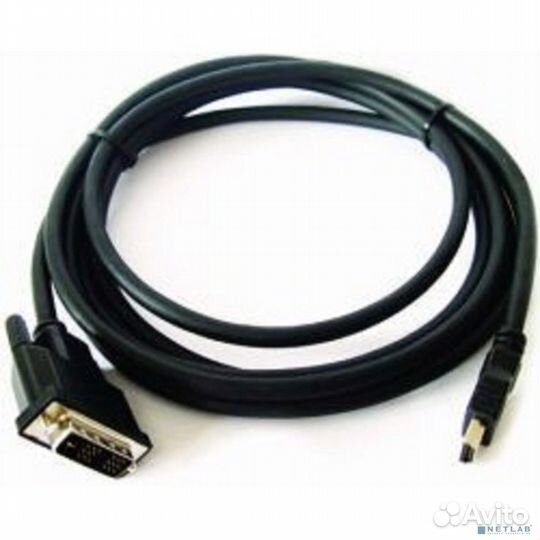 Кабель hdmi-DVI Gembird, 3.0м, 19M/19M, single lin