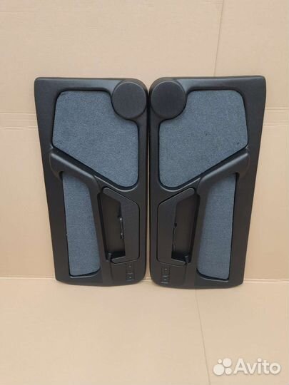 Дверные карты / Облицовка передних дверей люкс ока