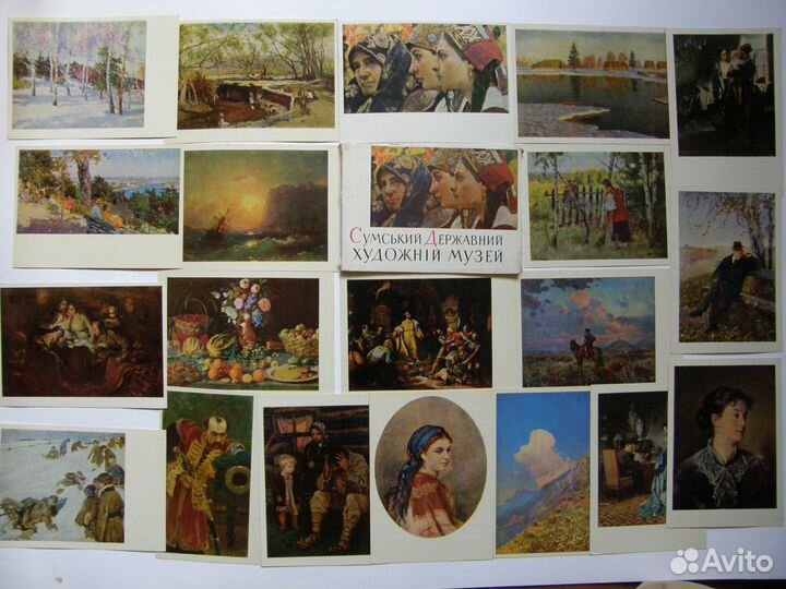 Наборы художественных открыток СССР