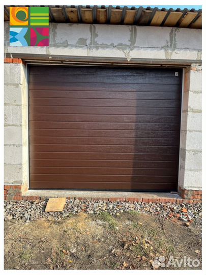 Секционные ворота alutech