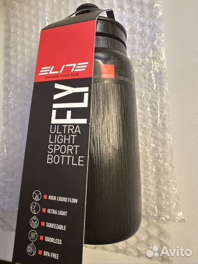 Велосипедная бутылка Elite FLy 550 ml б.у