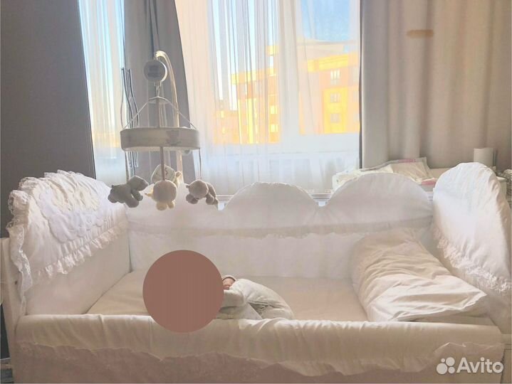 Комплект бортики и балдахин