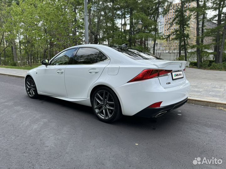 Lexus IS 2.0 AT, 2017, 140 000 км